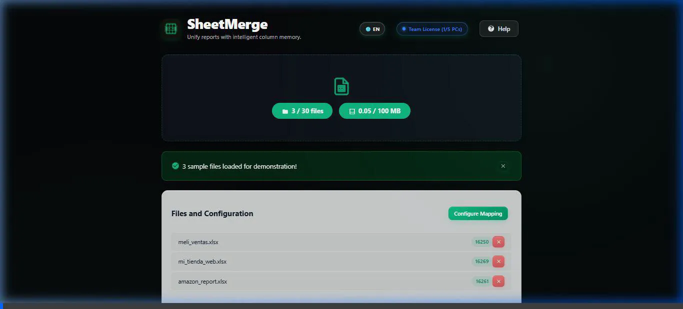 SheetMerge Animated Live Video
