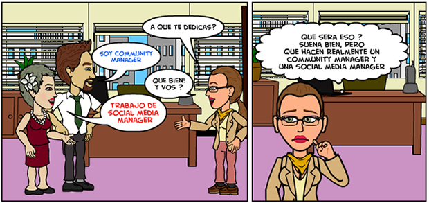 Difrencia entre community y social media