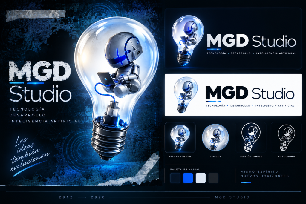 Concepto de la nueva identidad visual con ChatGTP Image 2.5