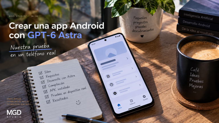Crear aplicacion Android con GPT6 Astra